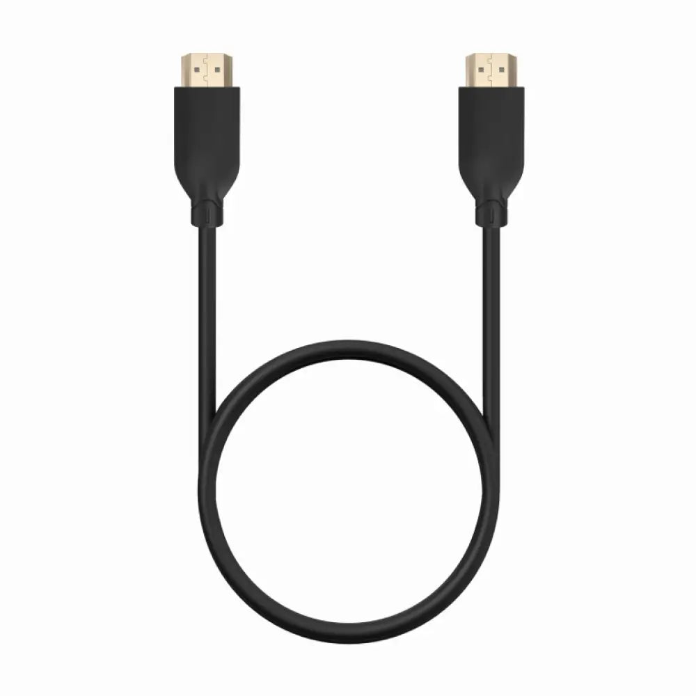 AISENS Cable HDMI V2.0 CCS Premium Alta Velocidad / Hec 4K@60Hz 18Gbps. A/M-A/M. Negro. 0.5m - detalle