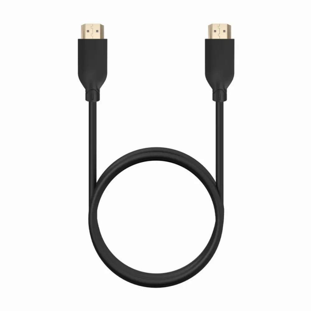 AISENS Cable HDMI V2.0 CCS Premium Alta Velocidad / Hec 4K@60Hz 18Gbps. A/M-A/M. Negro. 1.0m - detalle
