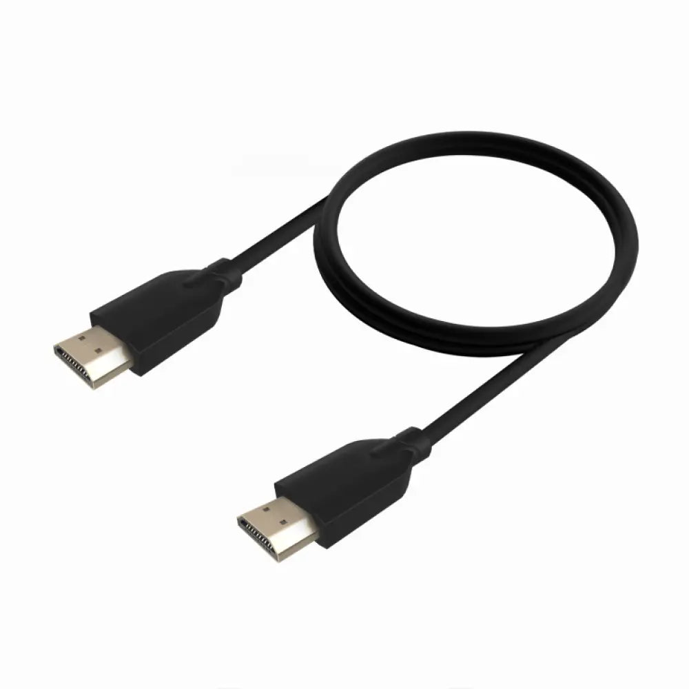 AISENS Cable HDMI V2.0 CCS Premium Alta Velocidad / Hec 4K@60Hz 18Gbps. A/M-A/M. Negro. 1.0m - detalle