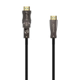 AISENS Cable Hdmi V2.1 AOC Desmontable Ultra Alta Velocidad / Hec 8K@60Hz 4K@120Hz 4:4:4 48Gbps. A/M-D/A/M. Negro. 15M