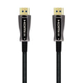 AISENS Cable HDMI V2.1 AOC Ultra Alta Velocidad / HEC 8k@60Hz 4k@120Hz 4:4:4 48Gbps. A/M-A/M. Negro. 20m
