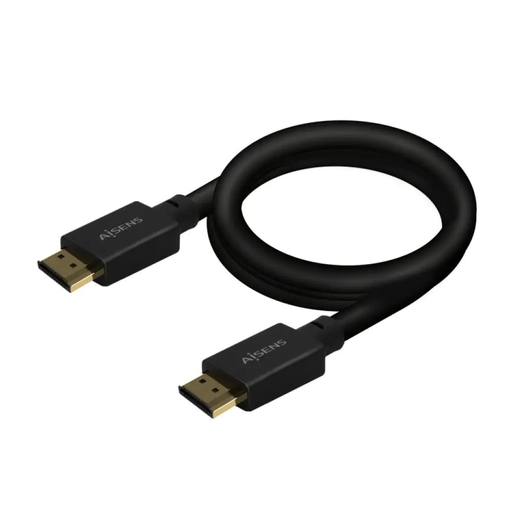 AISENS Cable HDMI V2.1 Ultra Alta Velocidad / Hec 8K@60Hz 48Gbps. A/M-A/M. Negro. 5.0M - detalle