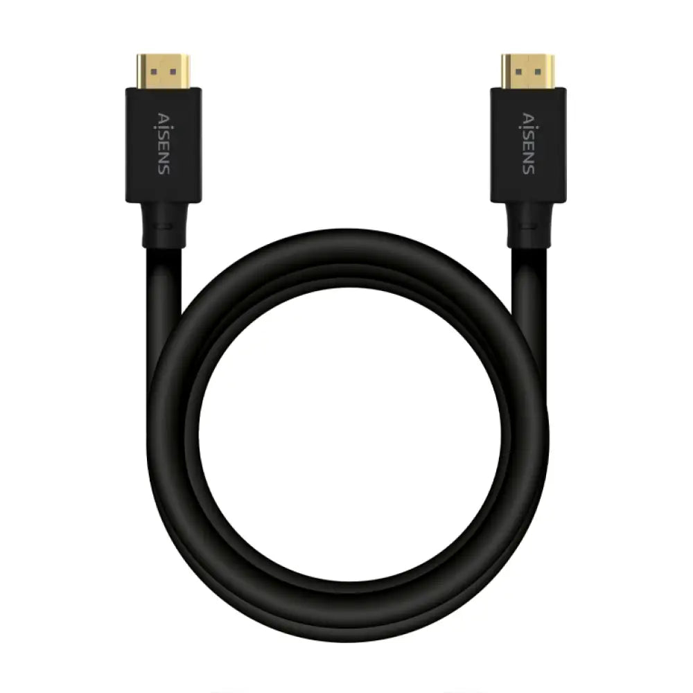 AISENS Cable HDMI V2.1 Ultra Alta Velocidad / Hec 8K@60Hz 48Gbps. A/M-A/M. Negro. 5.0M - detalle