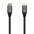 AISENS Cable HDMI V2.1 Ultra Alta Velocidad / HEC 8k@60Hz 48Gbps. A/M-A/M. Gris/Negro. 0.5m