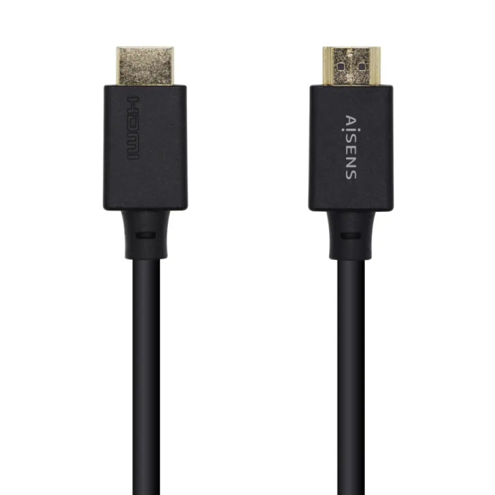 AISENS Cable HDMI V2.1 Ultra Alta Velocidad / HEC Certificado 8k@60Hz 48Gbps. A/M-A/M. Negro. 2.0m - detalle