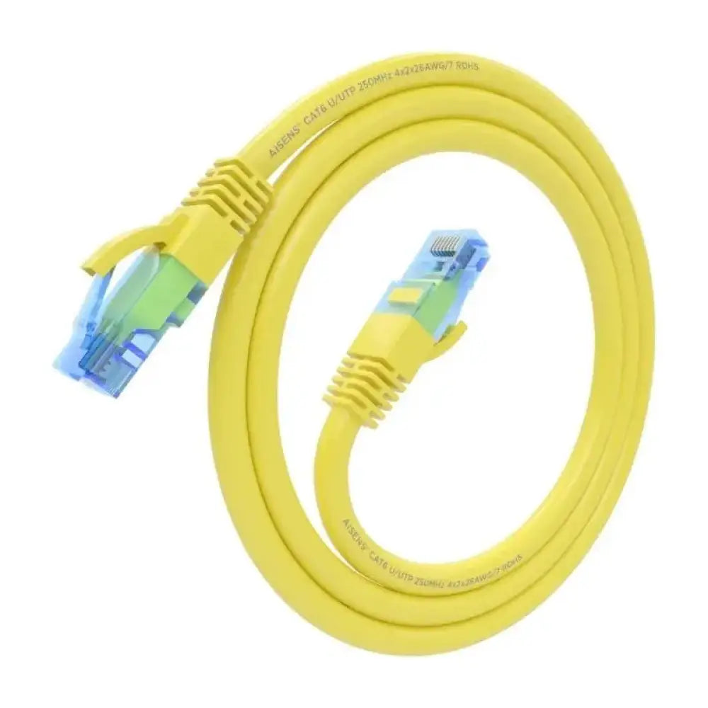 Aisens Cable RJ45 CAT.6 UTP AWG26 CCA Amari 0.5m - detalle