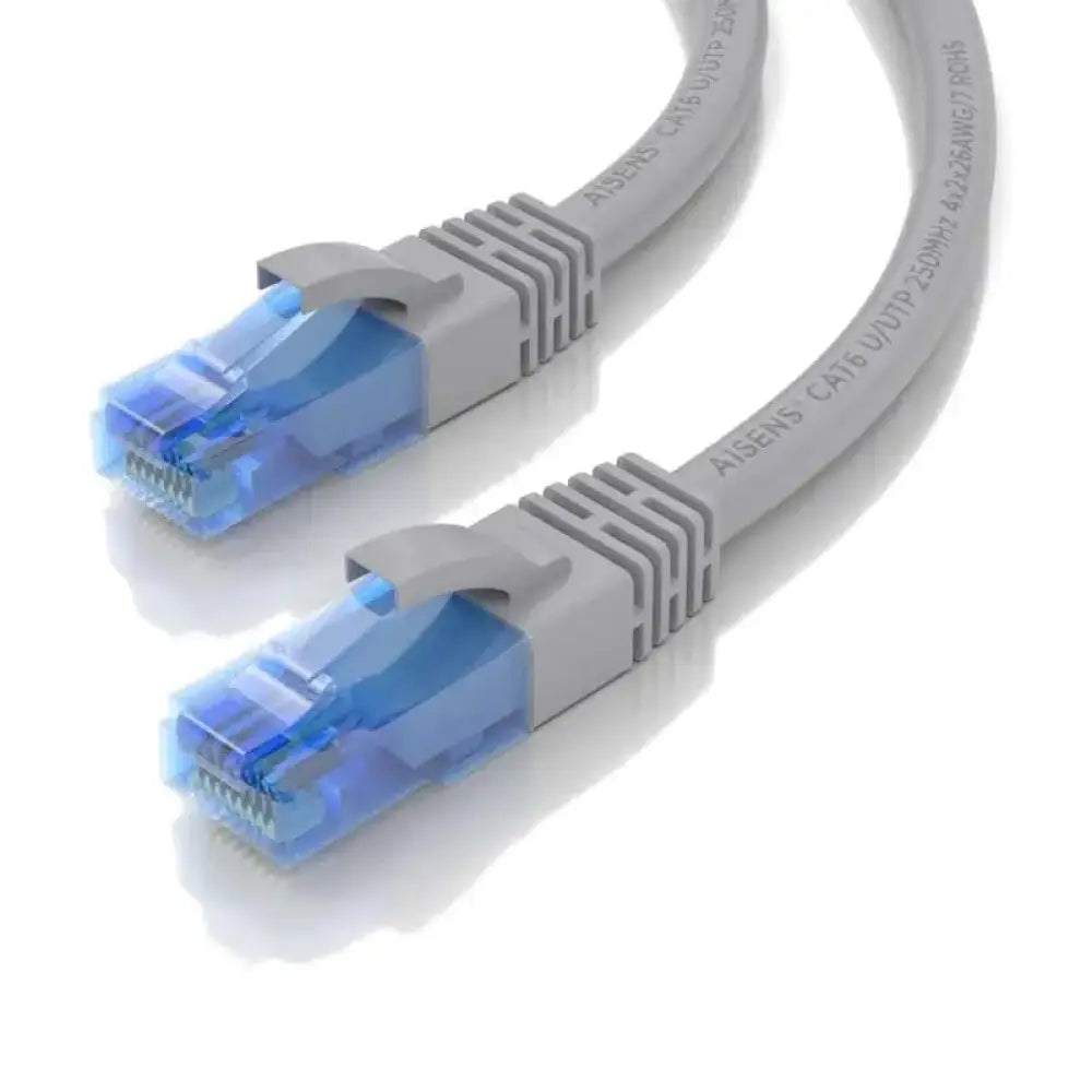 Aisens Cable RJ45 Cat.6 UTP AWG26 CCA Gris 10M - detalle