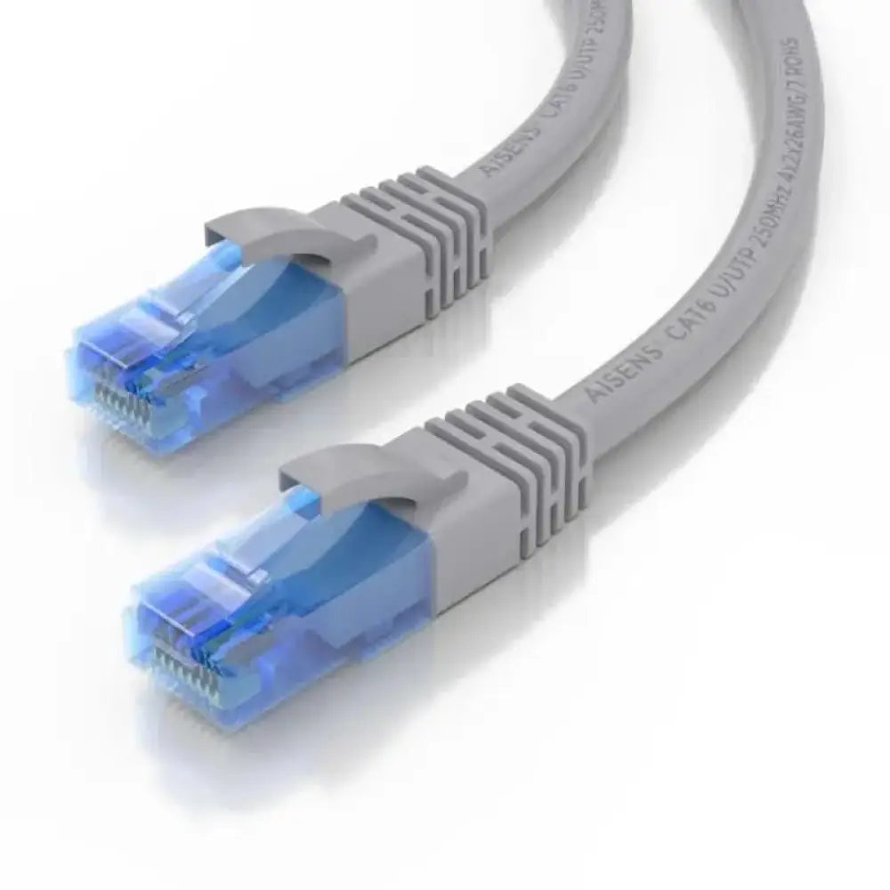 Aisens Cable RJ45 Cat.6 UTP AWG26 CCA Gris 3.0M - detalle