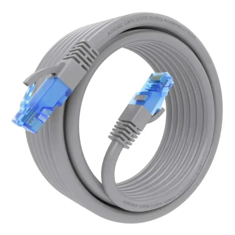 Aisens Cable RJ45 Cat.6 UTP AWG26 CCA Gris 5.0M - detalle