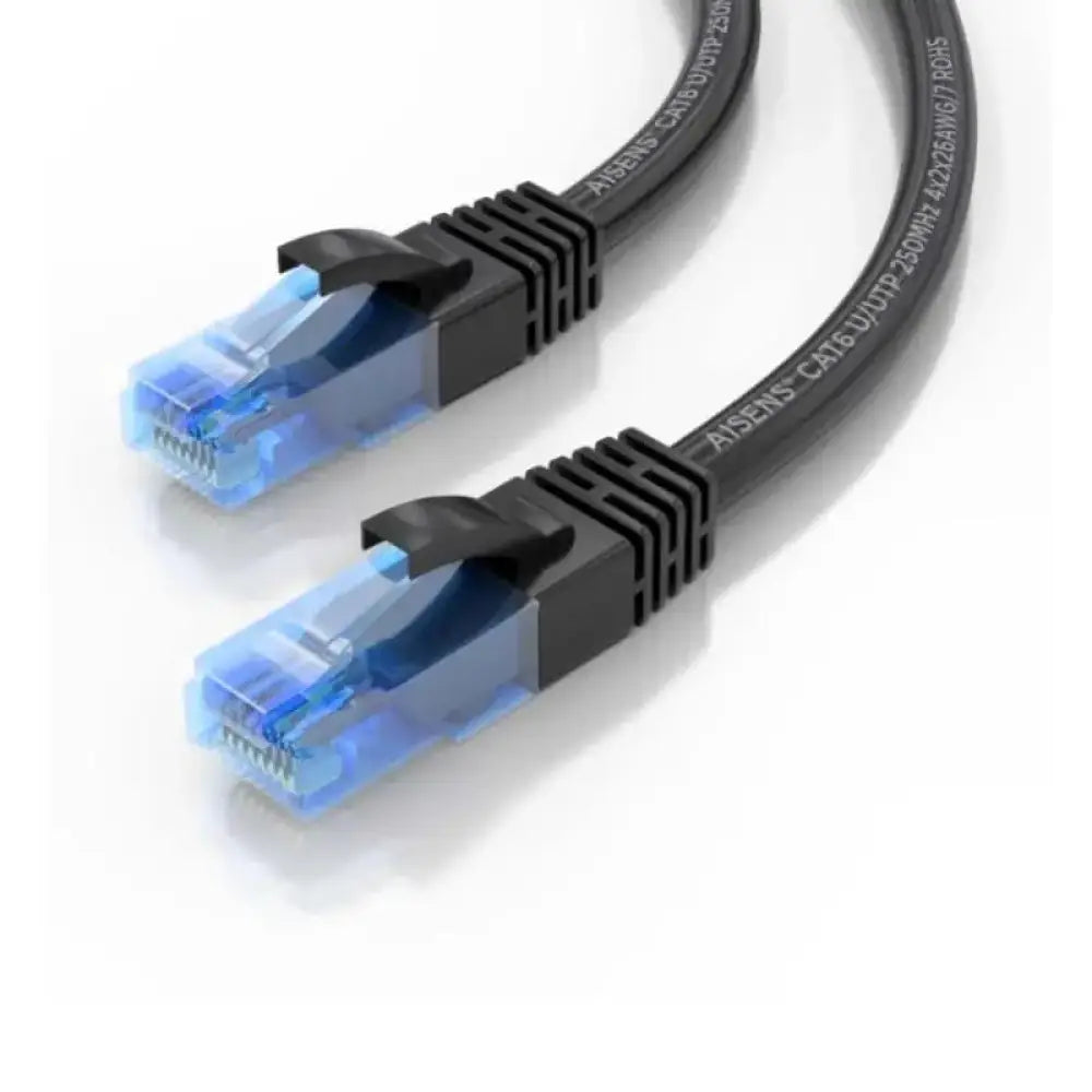 Aisens Cable RJ45 Cat.6 UTP AWG26 CCA Negro 1.5M - detalle