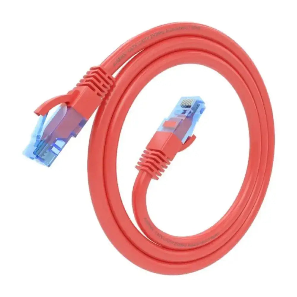 Aisens Cable RJ45 CAT.6 UTP AWG26 CCA Rojo 0.5m - detalle