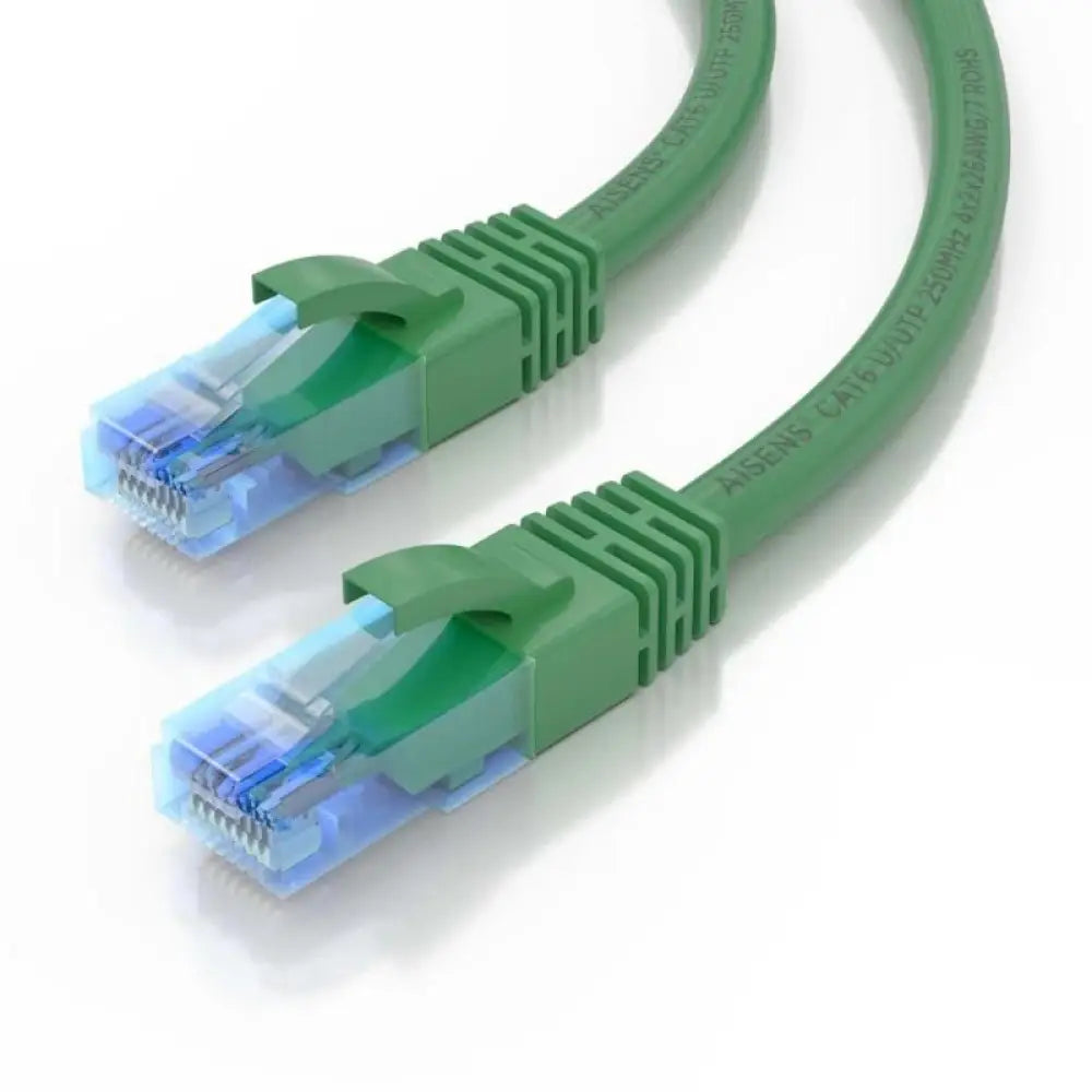 Aisens Cable RJ45 CAT.6 UTP AWG26 CCA Verde 2.0m - detalle