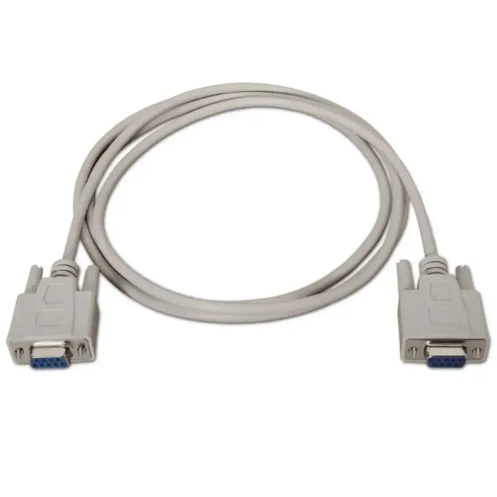 Aisens Cable Serie Null Modem DB9/H-DB9/H 1.8m - detalle