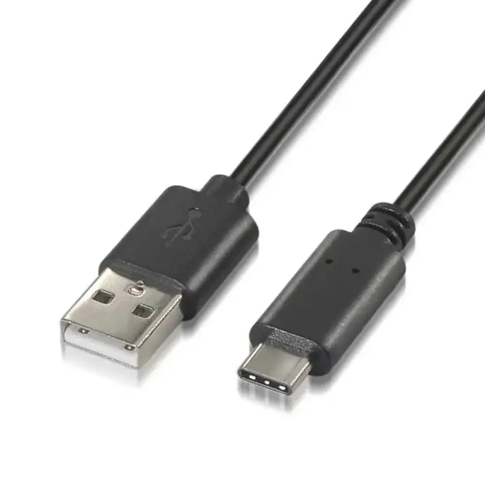 Aisens Cable USB 2.0 3A USB-C/M-A/M negro 1.0m - detalle