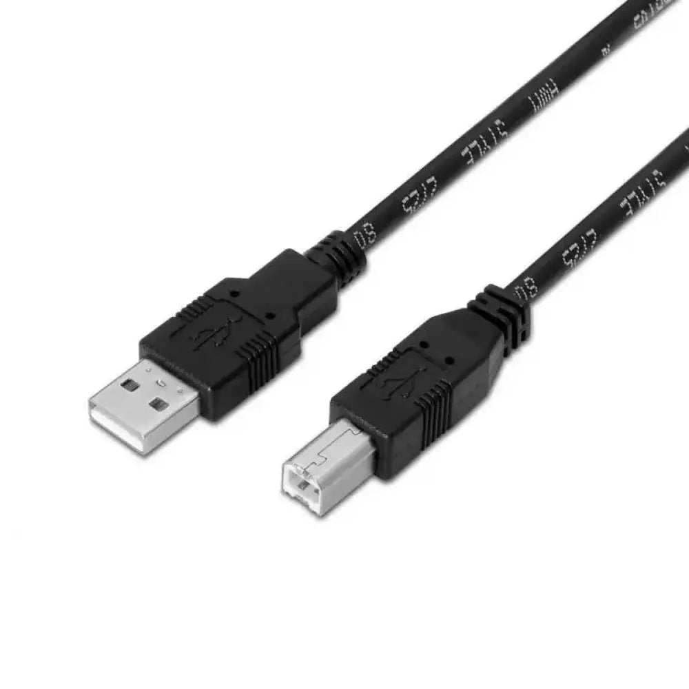 Aisens Cable USB 2.0 Tipo A/M-B/M 3.0m - detalle