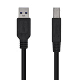 AISENS Cable USB 3.0 Impresora Tipo A/M-B/M. Negro. 2.0m