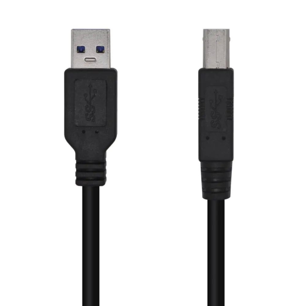 AISENS Cable USB 3.0 Impresora Tipo A/M-B/M. Negro. 2.0m