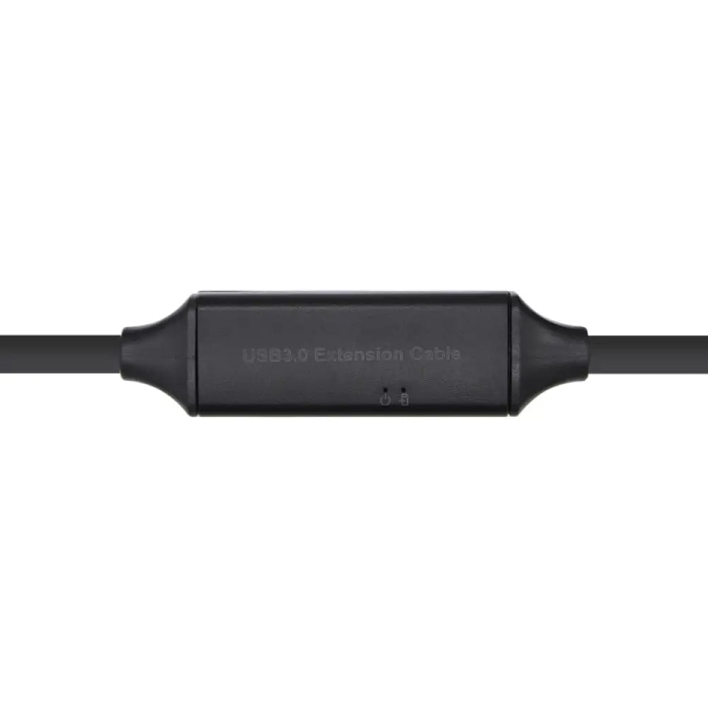 AISENS Cable USB 3.0 Prolongador con amplificador y alim.. Tipo A/M-A/H. Negro. 15m - detalle