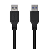 AISENS Cable USB 3.0. Tipo A/M-A/M. Negro. 2.0m