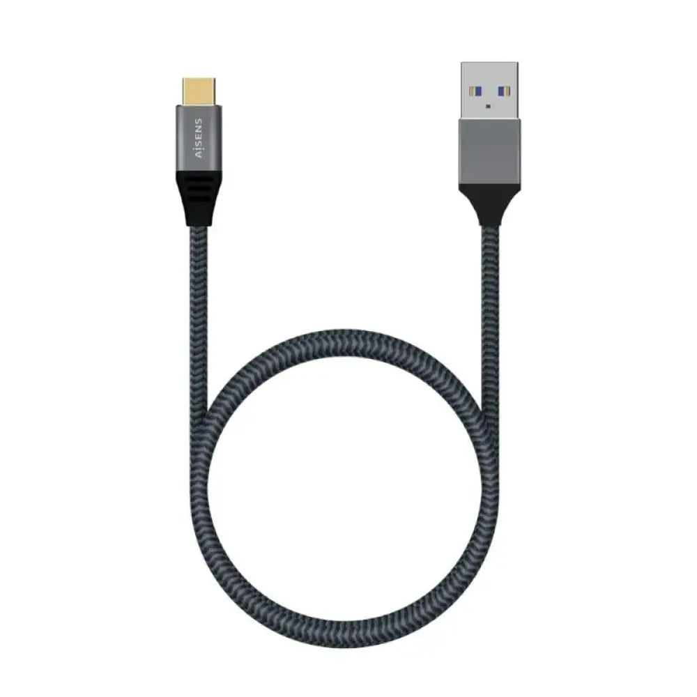 Aisens Cable USB 3.1 Gen2 Alu 3A CM-AM Gris 2.0M - detalle