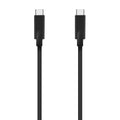 AISENS Cable USB 3.2 Gen1 5Gbps 4k@60Hz 3A 60W E-Marker. Tipo USB-C/M-USB-C/M. Negro. 5.0m