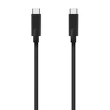 AISENS Cable USB 3.2 Gen1 5Gbps 4k@60Hz 3A 60W E-Marker. Tipo USB-C/M-USB-C/M. Negro. 5.0m