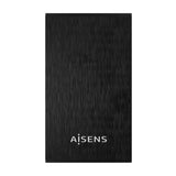 AISENS Caja Externa 2.5? ASE-2523B 9.5MM SATA a USB 3.0/USB3.1 GEN1. Negra