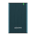 AISENS Caja Externa 2.5" ASE-2525PB 9.5 mm SATA A USB 3.0/USB 3.1 Gen1. Azul Pacifico