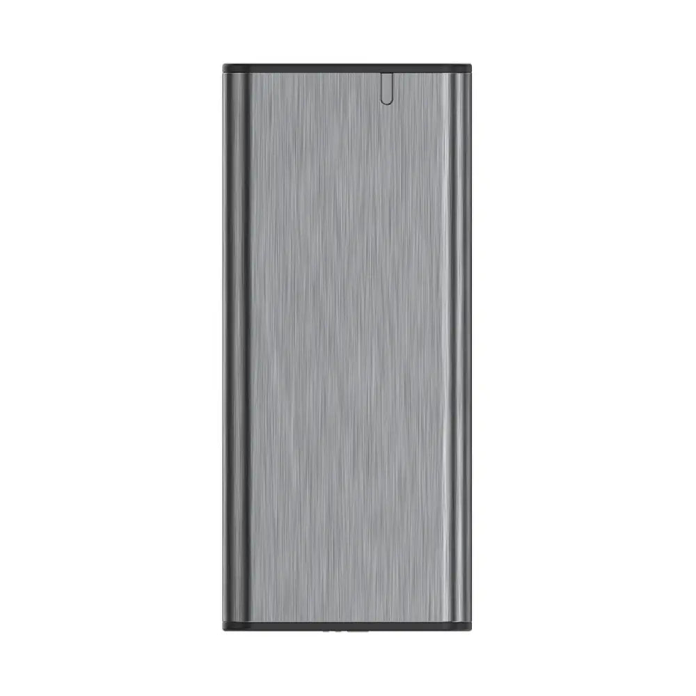 Carcasa externa AISENS para M.2 NGFF en color gris, conexión SATA a USB 3.1 Gen 1, para almacenamiento portátil.