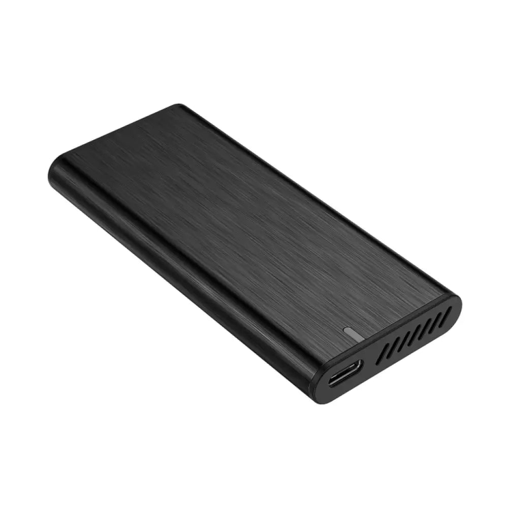 Carcasa externa AISENS para M.2 NVMe NGFF, negra, conecta a USB 3.2 Gen 2, para almacenamiento rápido y portátil.