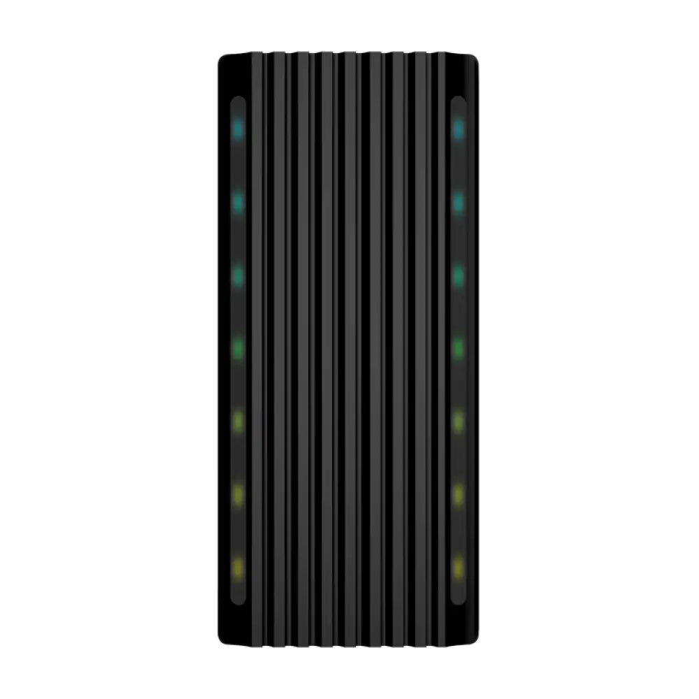 AISENS Caja Externa M.2 RGB Gaming ASM2-RGB012B SATA/NVMe A USB3.1 Gen2. Negra - detalle