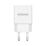 AISENS Cargador USB 10W Alta Eficiencia. 5V/2A. Blanco