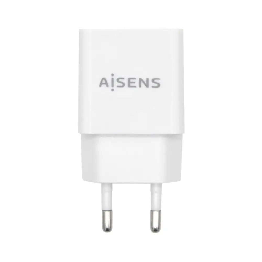 AISENS Cargador USB 10W Alta Eficiencia. 5V/2A. Blanco