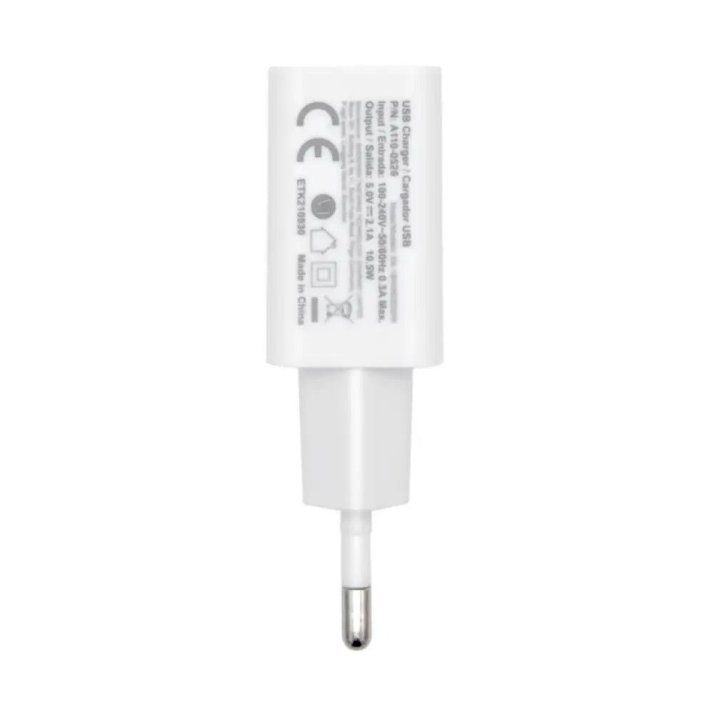 AISENS Cargador USB 10W Alta Eficiencia. 5V/2A. Blanco - detalle