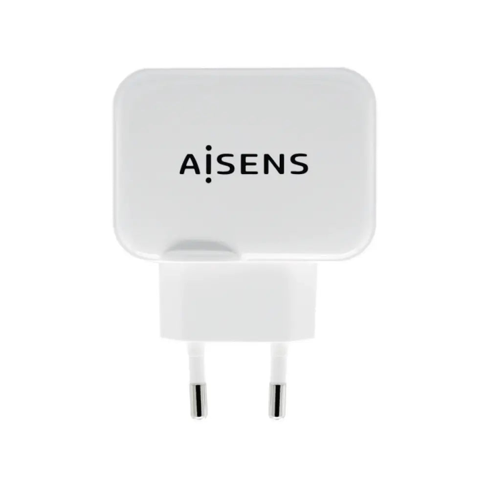 AISENS Cargador USB 17W 5V/3.4A. 2xUSB Con Control AI. Blanco - detalle