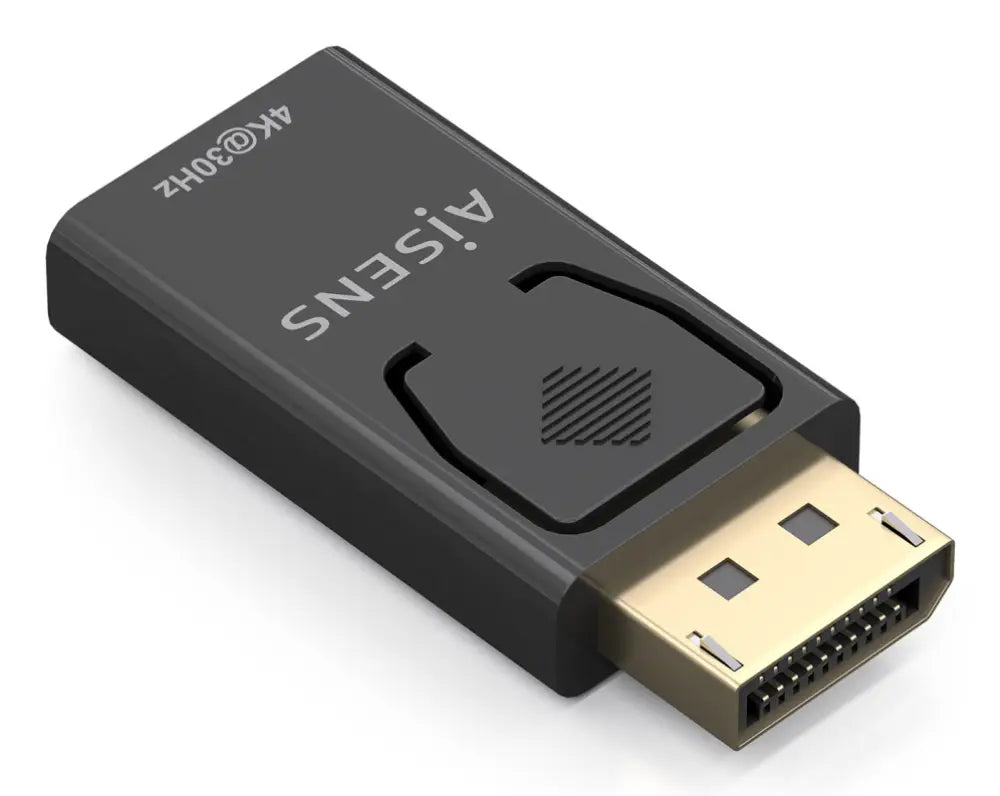 AISENS Conversor Displayport A HDMI 4K@30Hz. DP/M-HDMI/H. Negro