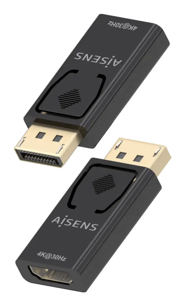 AISENS Conversor Displayport A HDMI 4K@30Hz. DP/M-HDMI/H. Negro - detalle