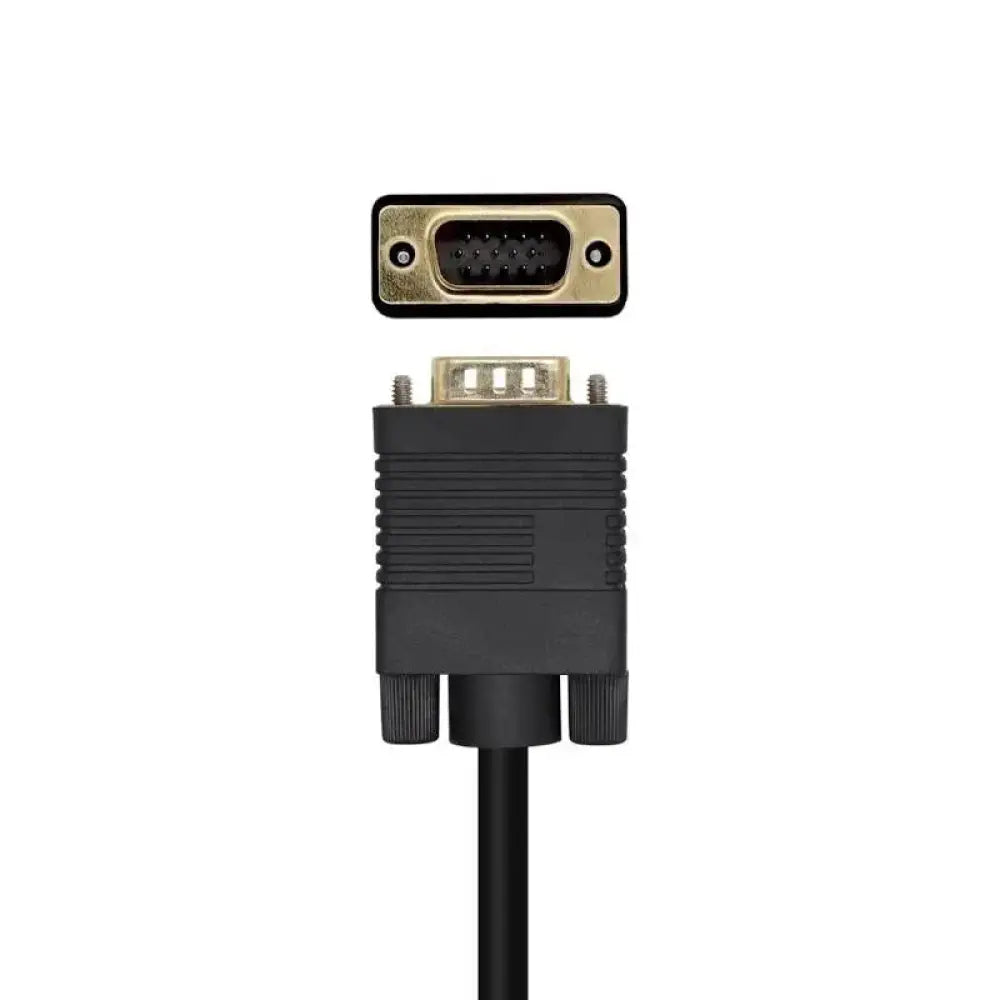 Aisens Conversor DP/M-VGA/M negro 2.0m - detalle