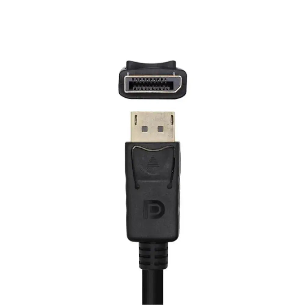 Aisens Conversor DP/M-VGA/M negro 2.0m - detalle