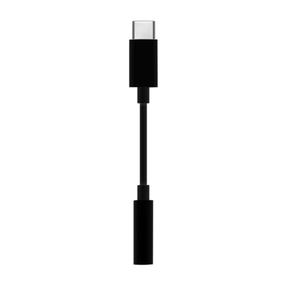 AISENS Conversor USB-C a audio estilo Apple. USB-C/M-Jack 3.5/H. Negro. 15 cm - detalle