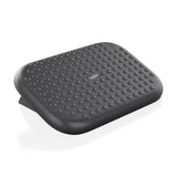 Soporte para el apoyo de pies AISENS FRT01-265, inclinable y negro, diseñado para mejorar la comodidad y el descanso.