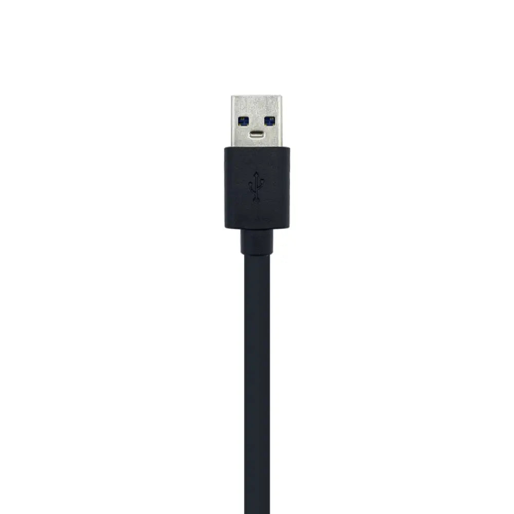 AISENS Hub USB 3.0. Tipo A/M - 4 x Tipo A/H. Negro. 30 cm - detalle