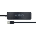 AISENS Hub USB 3.0. Tipo A/M - 4 x Tipo A/H. Negro. 30 cm