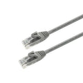 Latiguillo Rj45 Cat.6A Utp gris de 1.0m de la marca AISENS, con conectores para redes y herramientas de red.