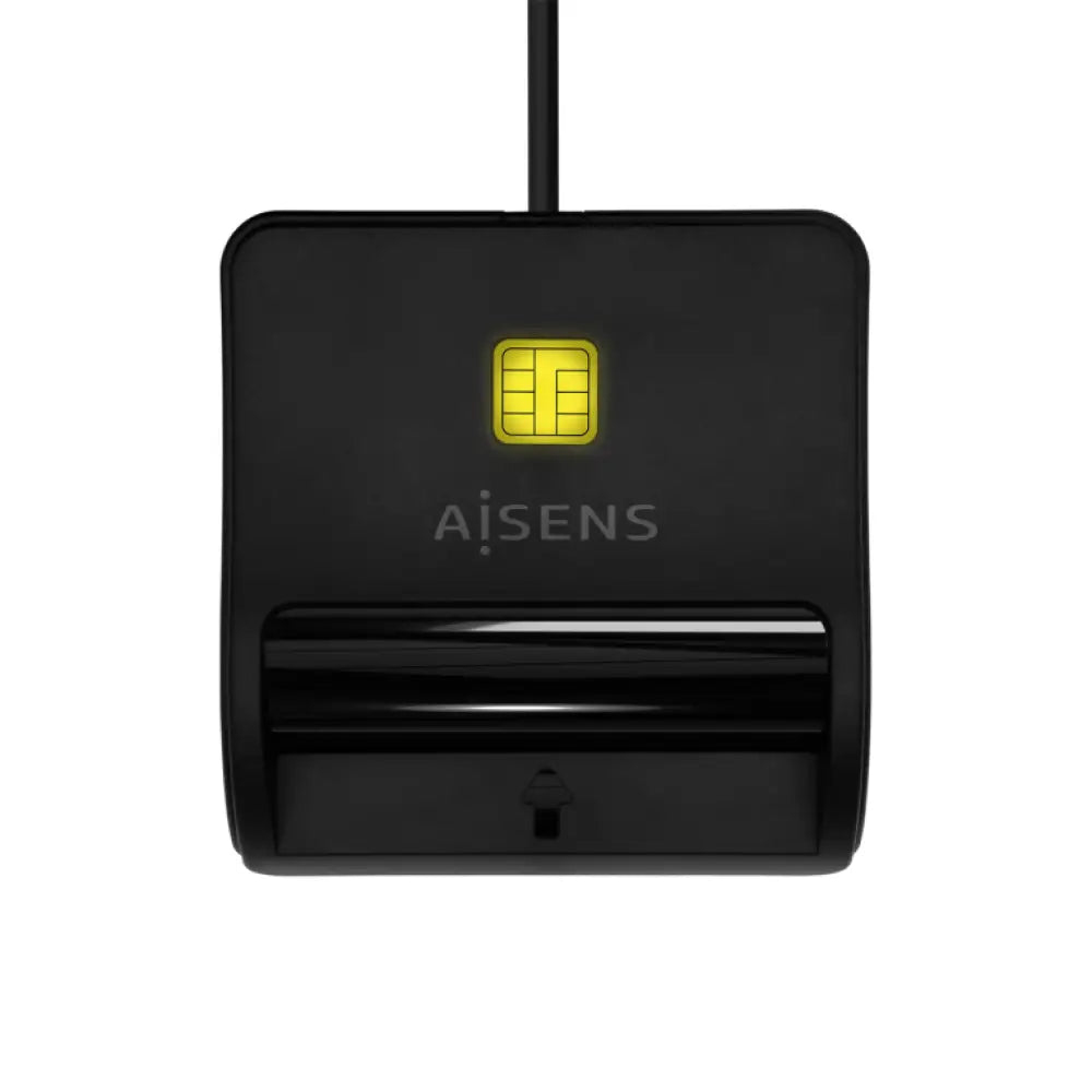 AISENS Lector De Tarjeta Inteligente DNI. USB-C. Negro - detalle