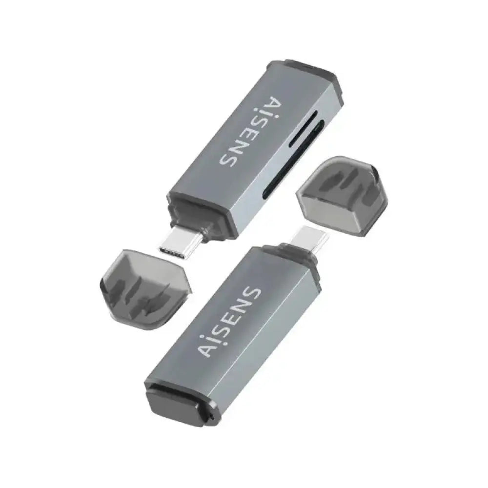 Aisens Lector Tarjetas SD MSD MMC RS-MMC MMCM USBC - detalle