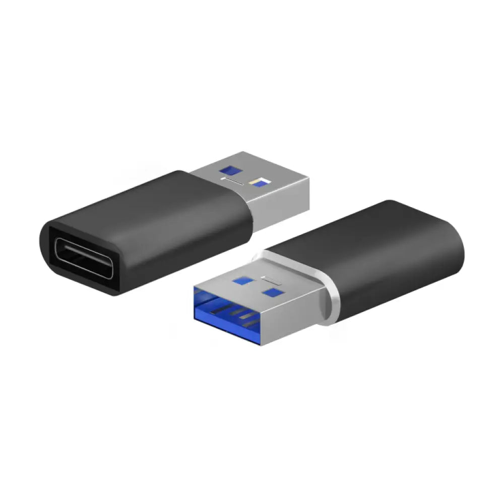 AISENS Mini Adaptador USB 3.2 Gen2 / USB 2.0 3A. Tipo USB-C/H-A/M. Negro - detalle