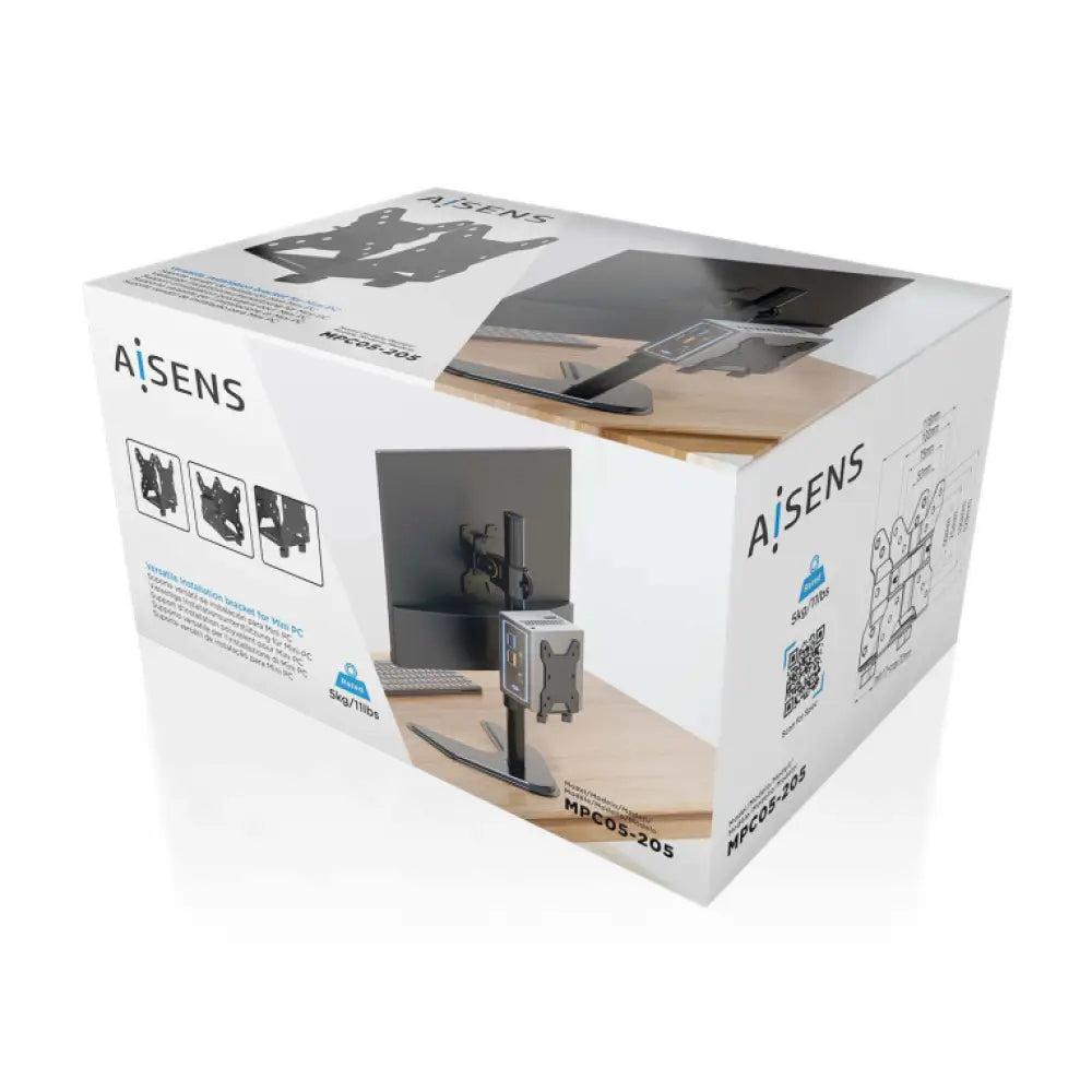 AISENS MPC05-205 soporte de CPU Peana para monitor - detalle