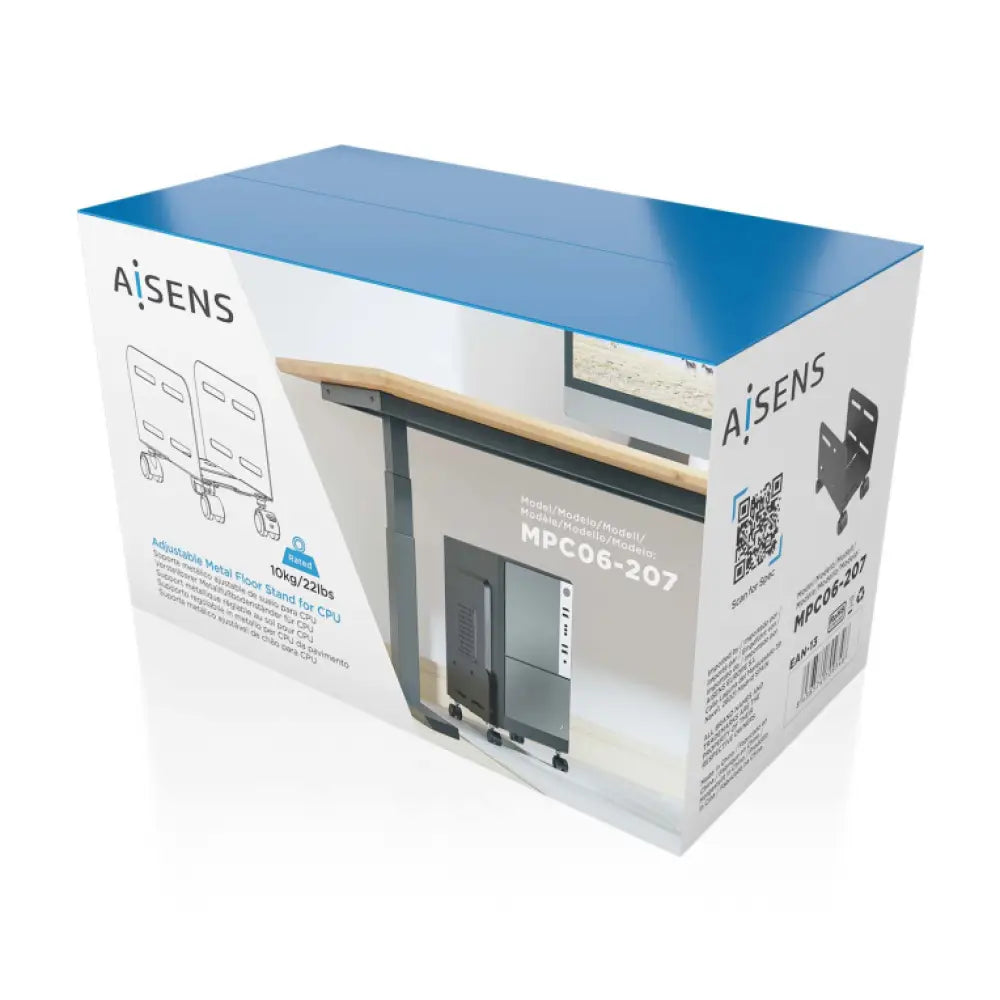 AISENS MPC06-207 soporte de CPU Carro para equipo informático - detalle