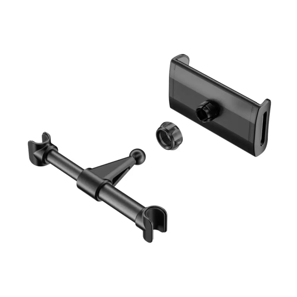AISENS Soporte Coche Ajustable (1 Pivote) Para Reposacabezas Para Telefono / Tablet. Negro - detalle